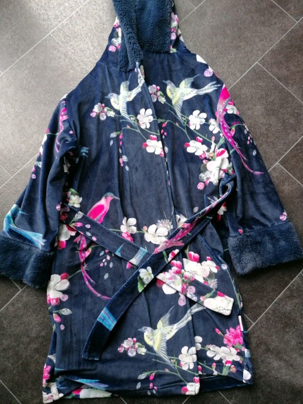 ted baker blue dressing gown